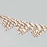 Rhinestone Tassel Anklet Foot Jewelry Beach Sandals Charms Anklet Women