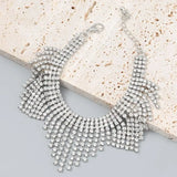 Rhinestone Tassel Anklet Foot Jewelry Beach Sandals Charms Anklet Women