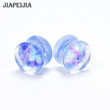 Sequins Ear Gauges 6-30mm Ear Tunnels Plugs