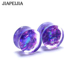 Sequins Ear Gauges 6-30mm Ear Tunnels Plugs