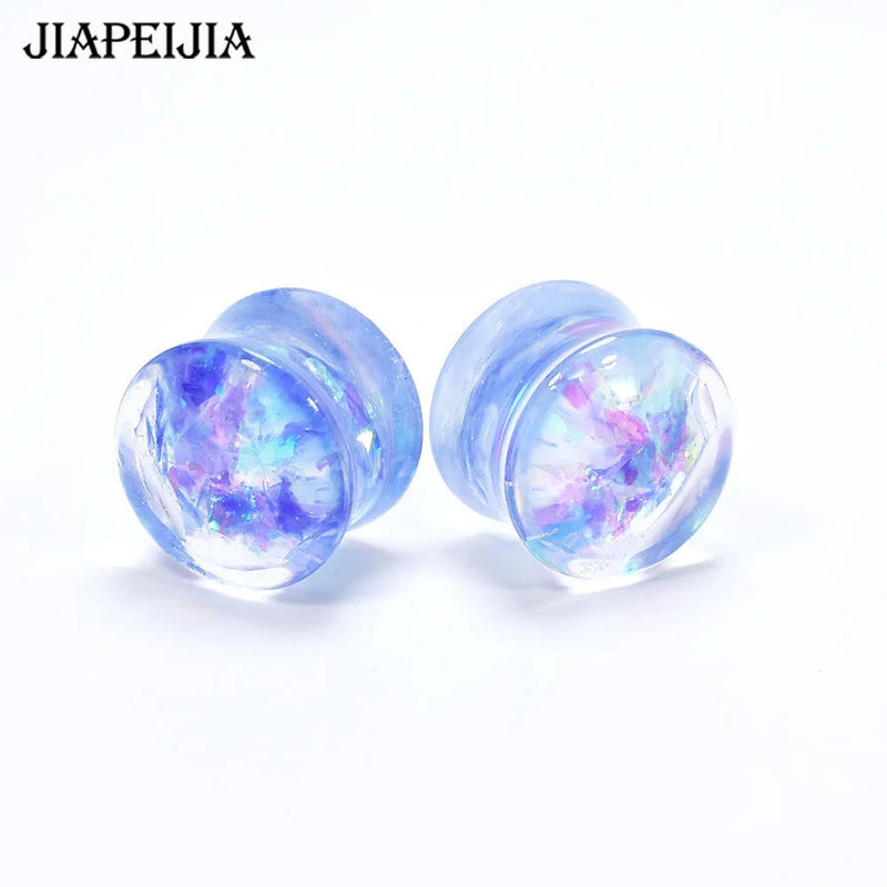 Sequins Ear Gauges 6-30mm Ear Tunnels Plugs