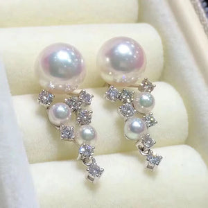 Shining Star 925 Sterling Silver Earrings Stud Earrings Settings Findings