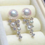 Shining Star 925 Sterling Silver Earrings Stud Earrings Settings Findings