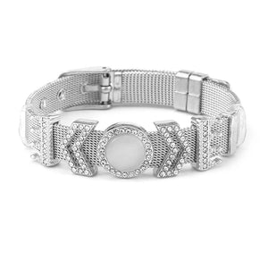 Shinning Crown Slide Charm Beads for 10mm Bracelet