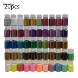 Neon Pink Nail Glitter Pearl Rub for Nails - Mermaid Pearl Mirror Powder