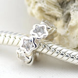 Shinning Star Space Beads For Jewelry Making Woman DIY Charms Fits Bracelets