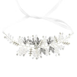 Crystal Bridal Wedding Head Piece Pearl Headbands