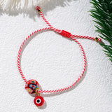 Martis Series Evil Eye & Thousand Flowers Glass Bracelet for Women