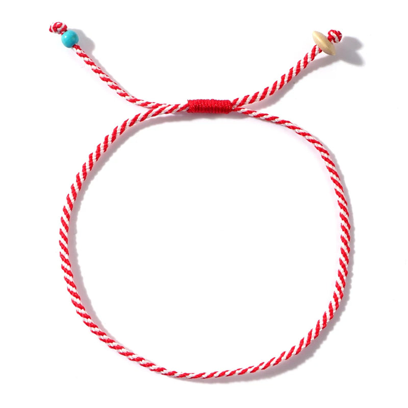 Martis Series Wooden & Turquoise Bead Greek Bracelet for Women