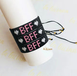 Shinus Bohemian Braided Bracelet BFF Friendship Jewelry