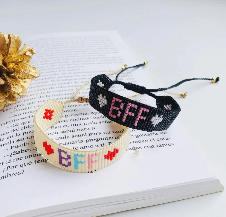 Shinus Bohemian Braided Bracelet BFF Friendship Jewelry