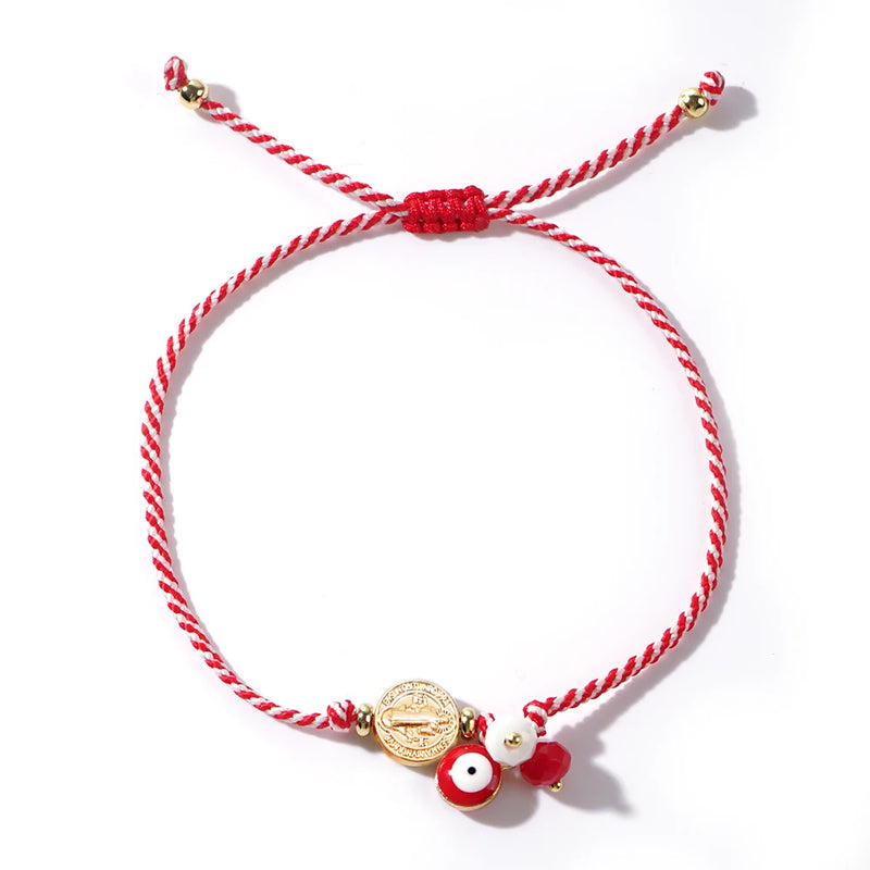 Healing Martis Series Evil Eye Crystal Bead Bracelet