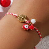Healing Martis Series Evil Eye Crystal Bead Bracelet