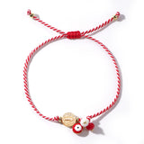 Healing Martis Series Evil Eye Crystal Bead Bracelet