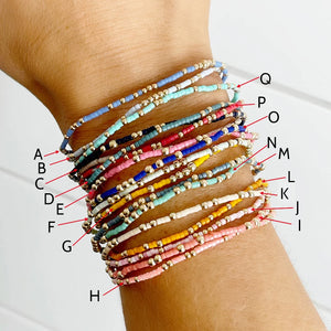 Minimalist Dainty Beaded Bracelets Handcrafted Stack Jewelry
