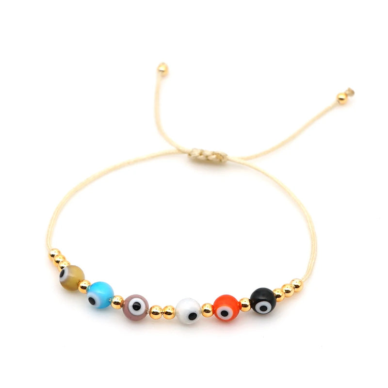 Shinus Women's Glazed Stone Bracelet