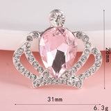 Rhinestone Embellishment Hair Accessories DIY Sewing Flat Back Brooch