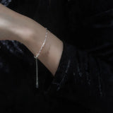 925 Silver Choker Chain Necklace Fine Jewelry 2021 Trend