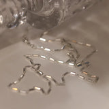 925 Silver Choker Chain Necklace Fine Jewelry 2021 Trend