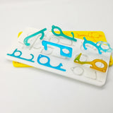 DIY Anti-epidemic Keychain Silicone Epoxy Resin Molds