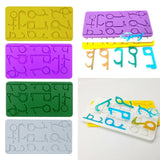 DIY Anti-epidemic Keychain Silicone Epoxy Resin Molds