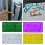 Silicone Epoxy Resin Molds for DIY Pendant Keychain Decoration