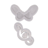 Bow-knot Musical Note Resin Mold Pendant UV Epoxy Silicone Molds