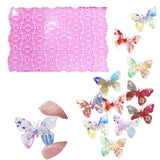 Butterfly Keychain Silicone Epoxy Resin Mold DIY Earrings Pendant Decoration