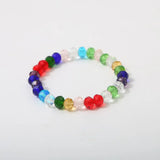 Crystal Beads Bicone Glass Beads Box Set for DIY Jewelry Making