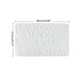 Alphabet Pendant Keychain Mold for Halloween Craft
