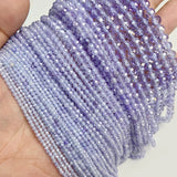 Faceted Purple Zircon Beads for Jewelry Making