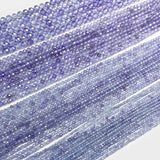 Faceted Purple Zircon Beads for Jewelry Making