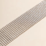 Rhinestone Chunky Choker Necklace for Women