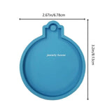 Christmas Ornament Resin Molds Keychain Silicone Molds