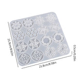 DIY Hollow Flower Silicone Resin Mold for Keychain Earrings Pendant Jewelry
