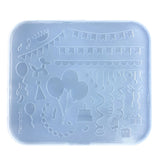 Silicone Epoxy Resin Mold for Keychain Pendant Jewelry Craft