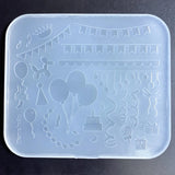 Silicone Epoxy Resin Mold for Keychain Pendant Jewelry Craft