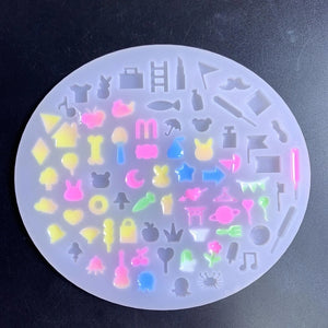 Geometry Symbols Silicone Resin Mold DIY Keychain Pendant Jewelry