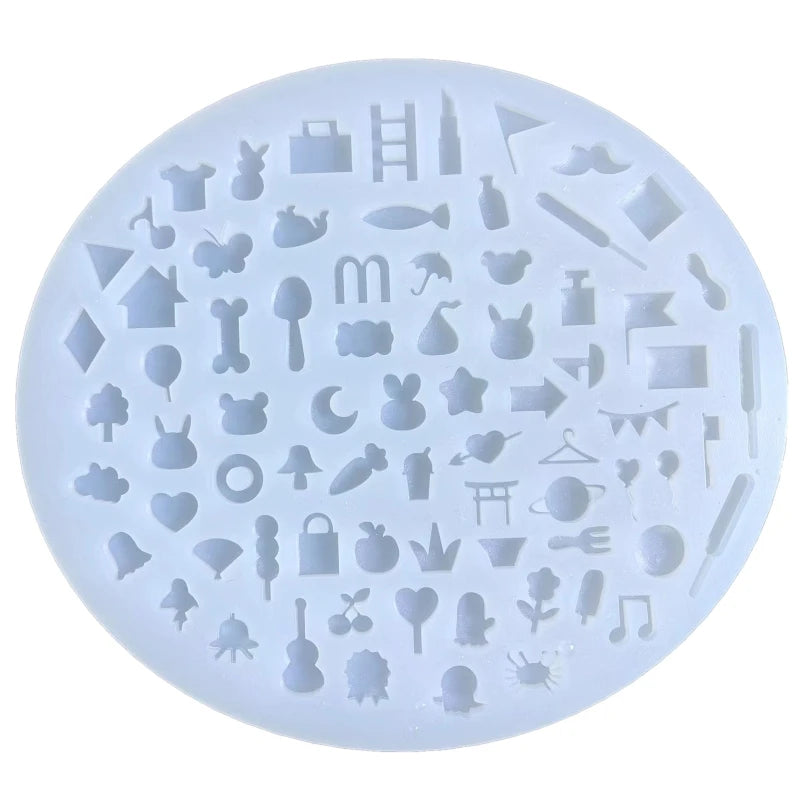 Geometry Symbols Silicone Resin Mold DIY Keychain Pendant Jewelry