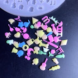 Geometry Symbols Silicone Resin Mold DIY Keychain Pendant Jewelry