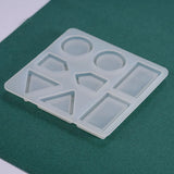 Polygonal Earrings Silicone Mold DIY Jewelry Keychain Pendant