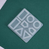 Polygonal Earrings Silicone Mold DIY Jewelry Keychain Pendant