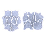 Halloween Bat Shape Earrings Silicone Mold for DIY Craft Keychain Clay