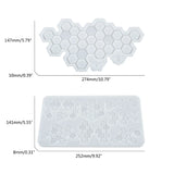 Honeycomb Door Listing Ornaments Silicone Epoxy Resin Mold