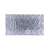 Christmas Keychain Silicone Mold DIY Decoration Molds