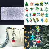 Christmas Keychain Silicone Mold DIY Decoration Molds