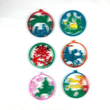 Christmas Keychain Silicone Mold DIY Jewelry Epoxy Resin Crafting Molds