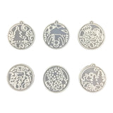 Christmas Keychain Silicone Mold DIY Jewelry Epoxy Resin Crafting Molds