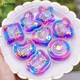 Silicone Keychain Mold Double Layer DIY Pendant