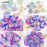 Silicone Keychain Mold Double Layer DIY Pendant